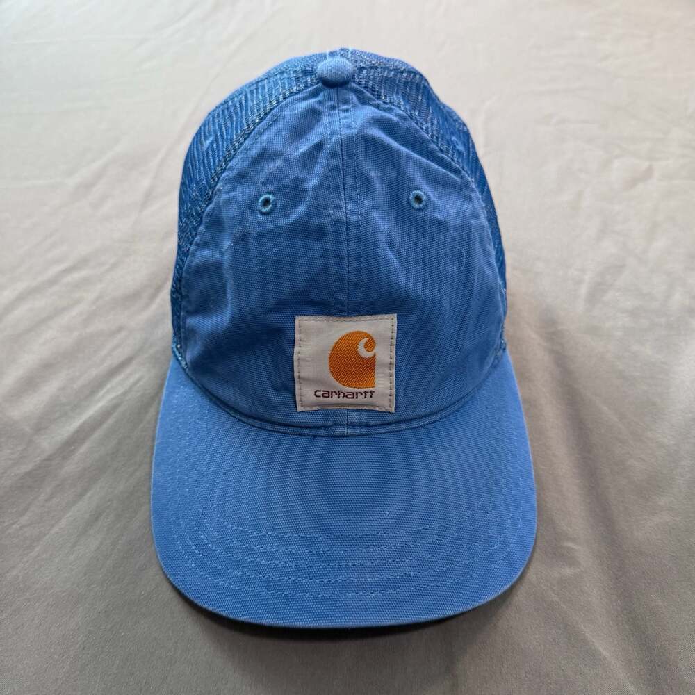 Carhartt Blue Mesh Back Snapback Trucker Hat